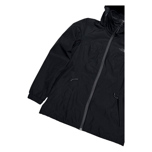 THE NORTH FACE DryVent Black Water Resistant Windbreaker Fleece Jacket Womens XS - Picture 6 of 8